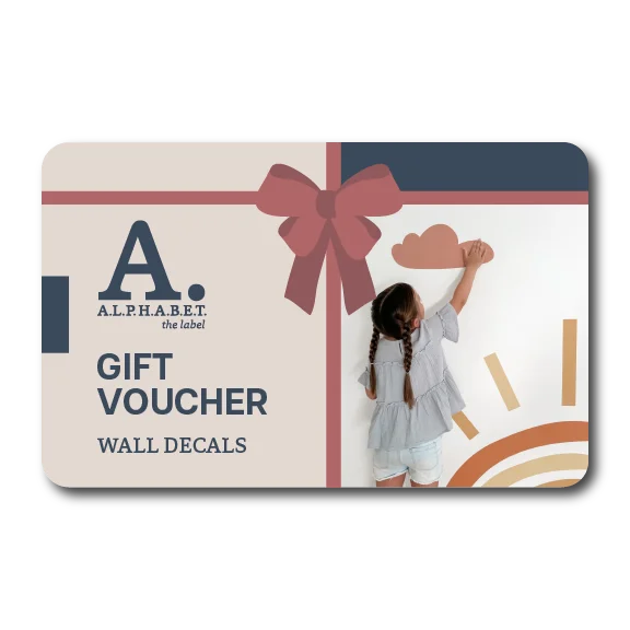 Alphabet the Label Gift Voucher - Gift Cards