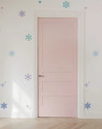 Frozen Snowflakes Wall Decal - Decals - Abstract Shapes