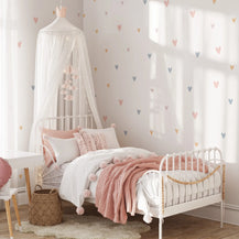 Multi Hearts Wall Decal